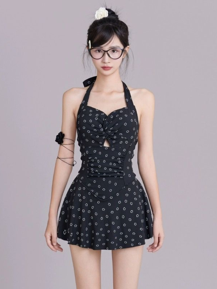 ชุดว่ายน้ำวันพีซแบบผูกคอสำหรับ - Womens Suit บทวิจารณ์และราคา