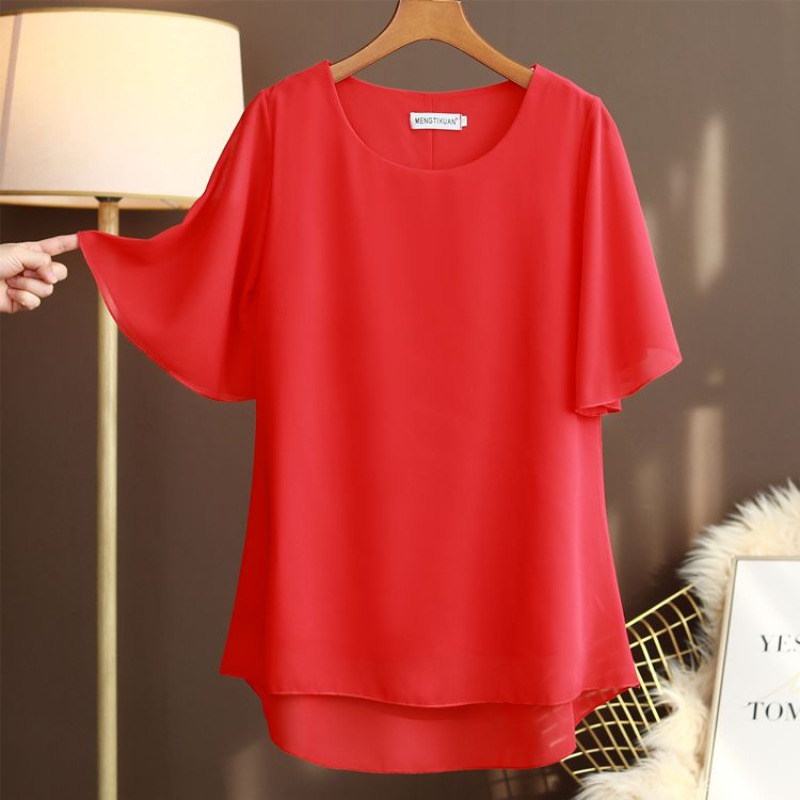 เสื้อเชิ้ตผ้าไหมไซส์ใหญ่ ดีไซน - Silk Blouse บทวิจารณ์และราคา