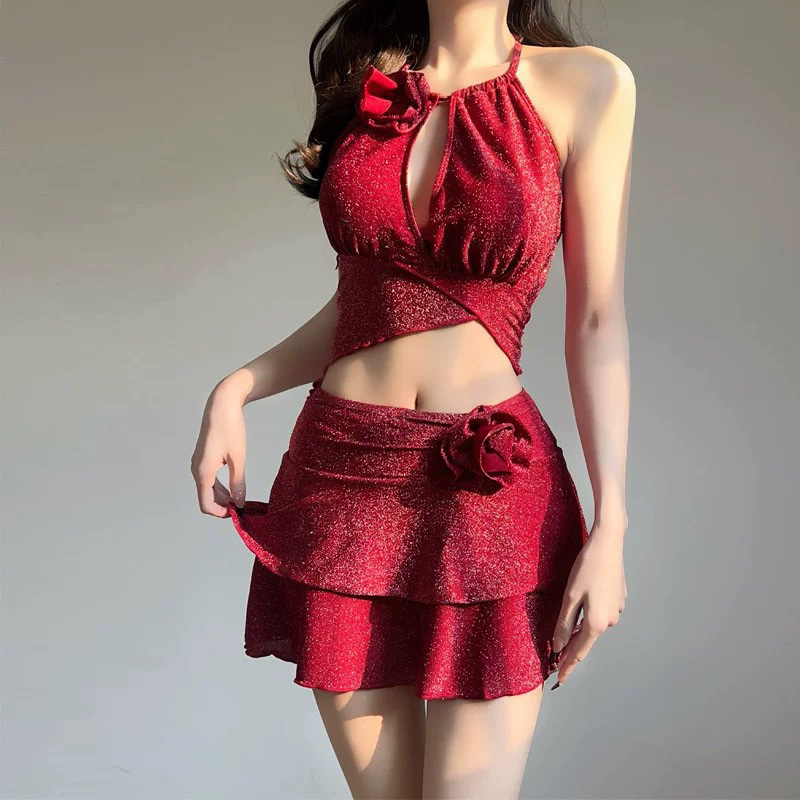 ชุดบิกินี่ 2 ชิ้นแบบใหม่ สไตล์ - Womens Suit บทวิจารณ์และราคา