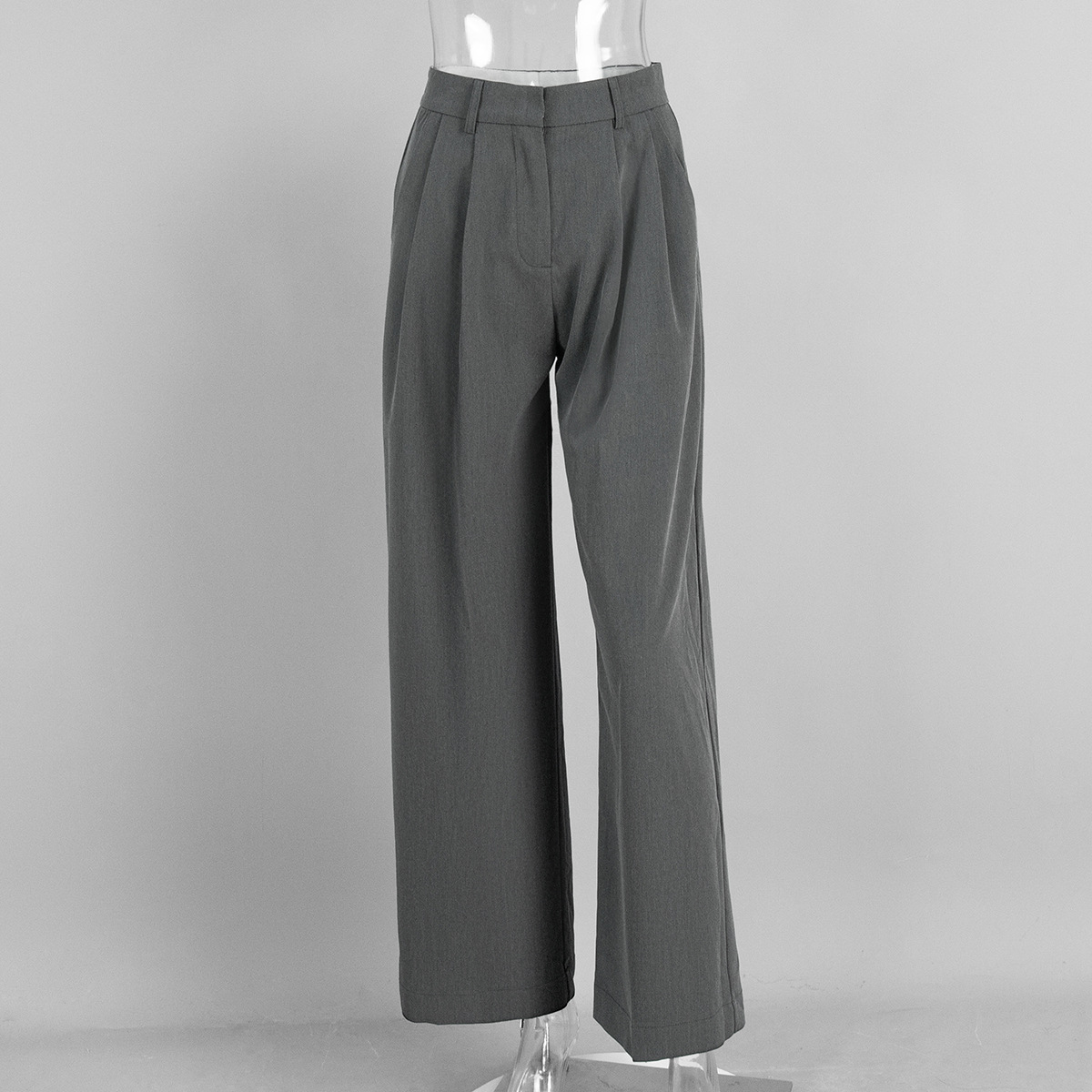 กางเกงสูทผู้หญิง ทรงขากว้าง เอ - Tailored Trouser Wide บทวิจารณ์และราคา